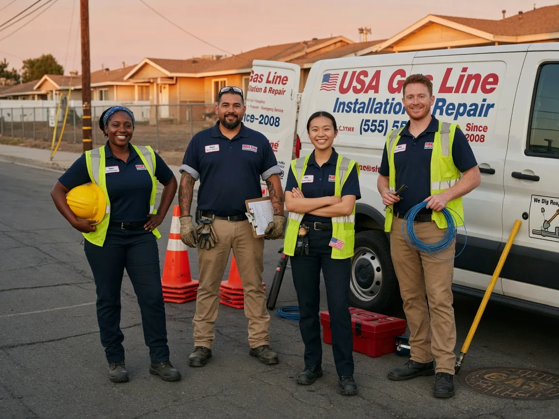 Gas Line Installation company in Stoystown, PA